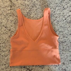 Lululemon Power Pivot Tank Ribbed Size 6